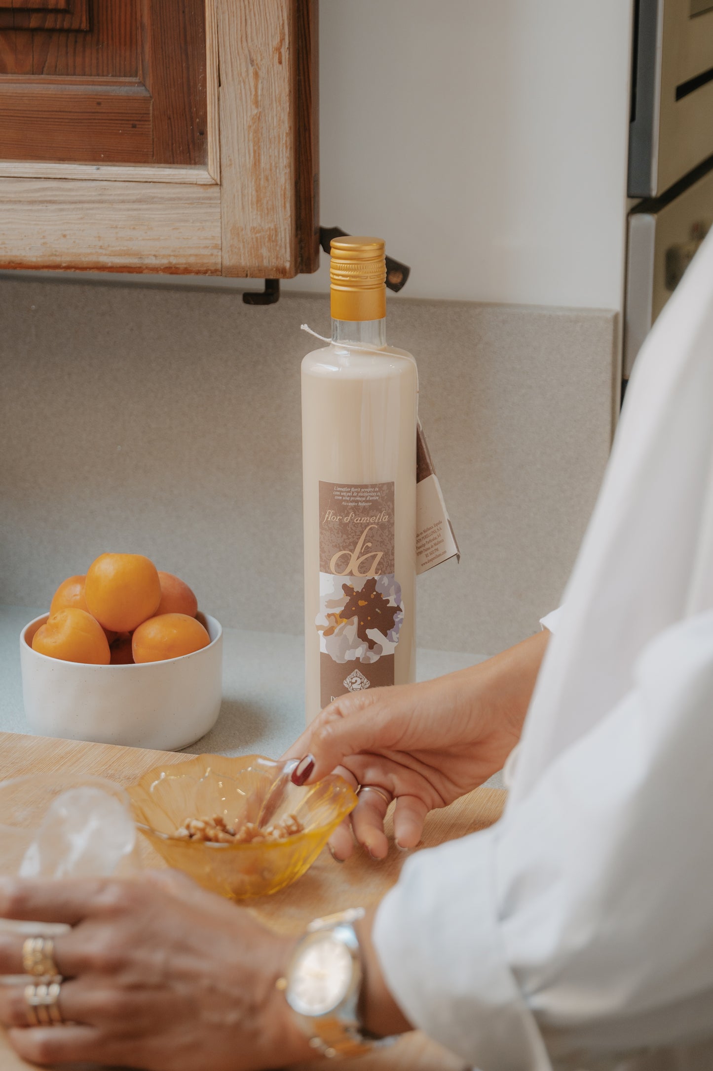 DOS PERELLONS Crema de licor de Almendra