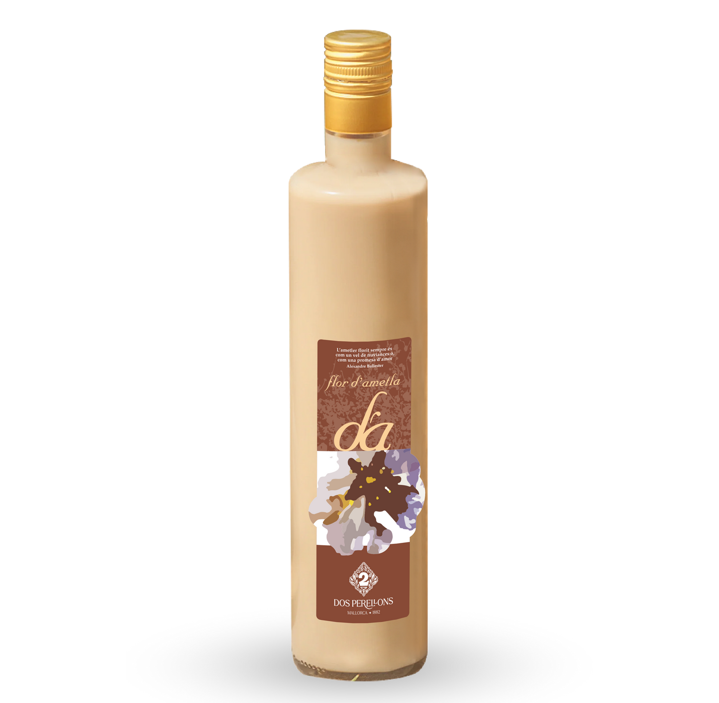 DOS PERELLONS Crema de licor de Almendra