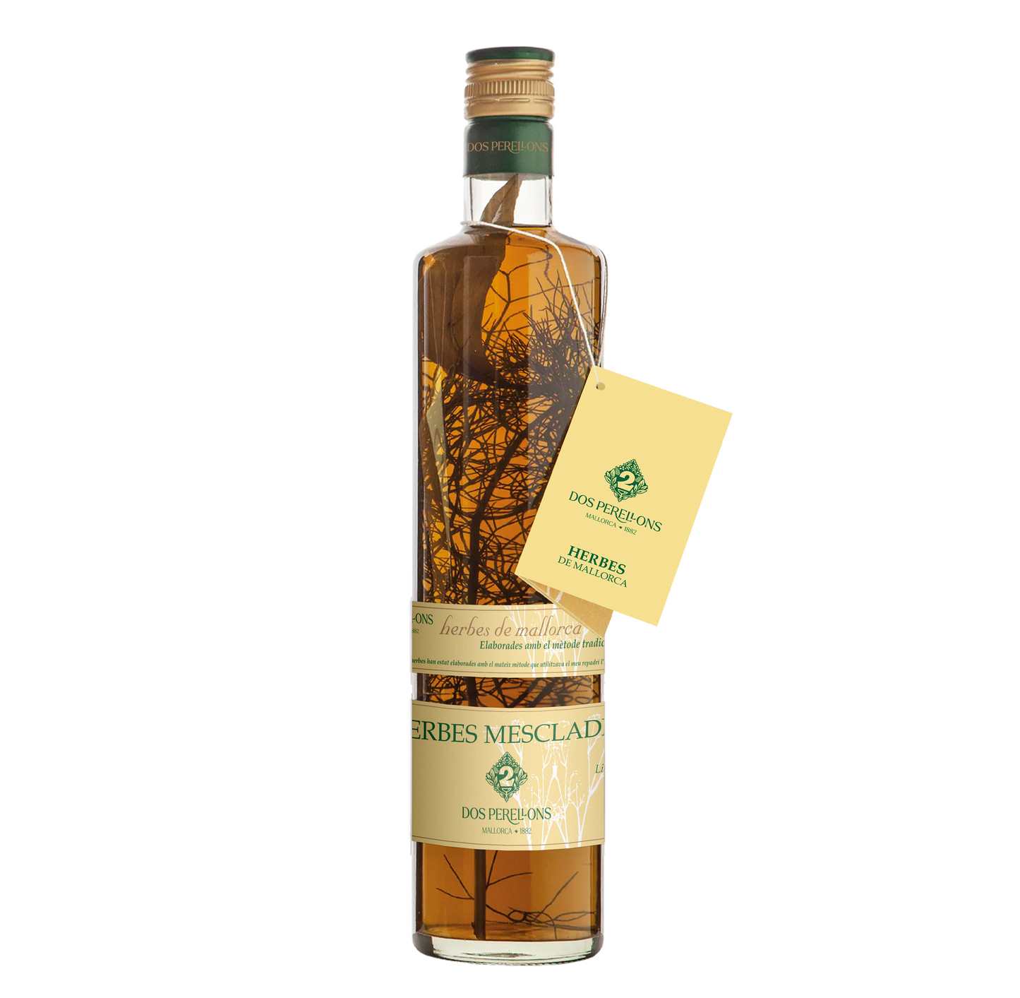 DOS PERELLONS Licor de Hierbas Mallorquinas Mezcladas